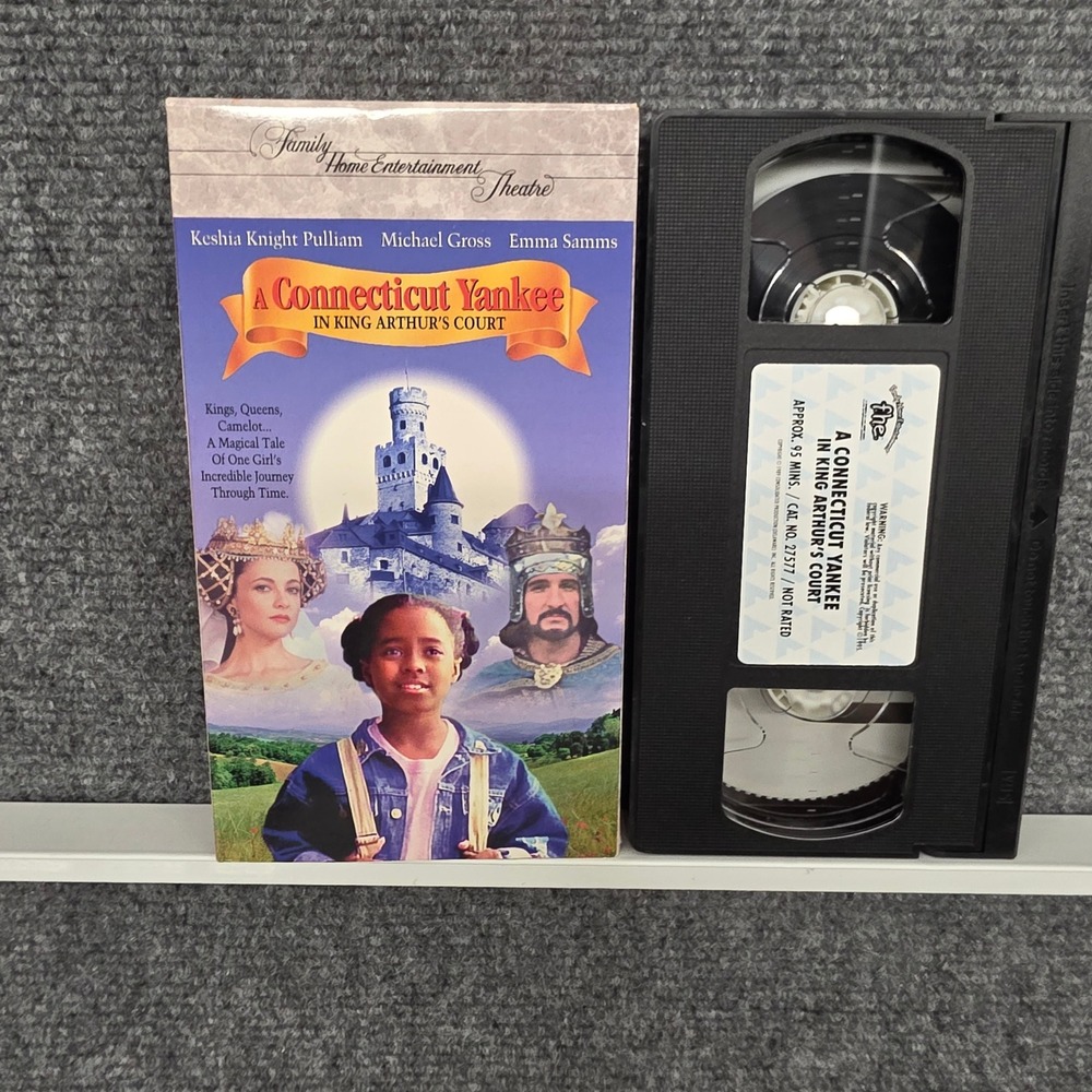 A Connecticut Yankee In King Arthurs Court VHS Keshia Knight Pulliam 1989 FHE